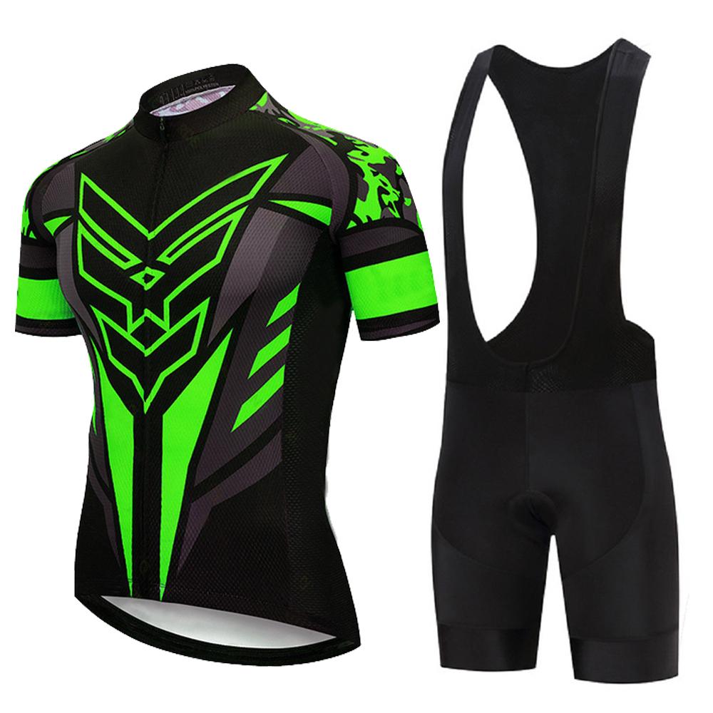 2026 NEW Cycling Jersey Set Summer Short Sleeve Breathable Men's MTB Bike Cycling Clothing Maillot Ropa Ciclismo Uniform Suit