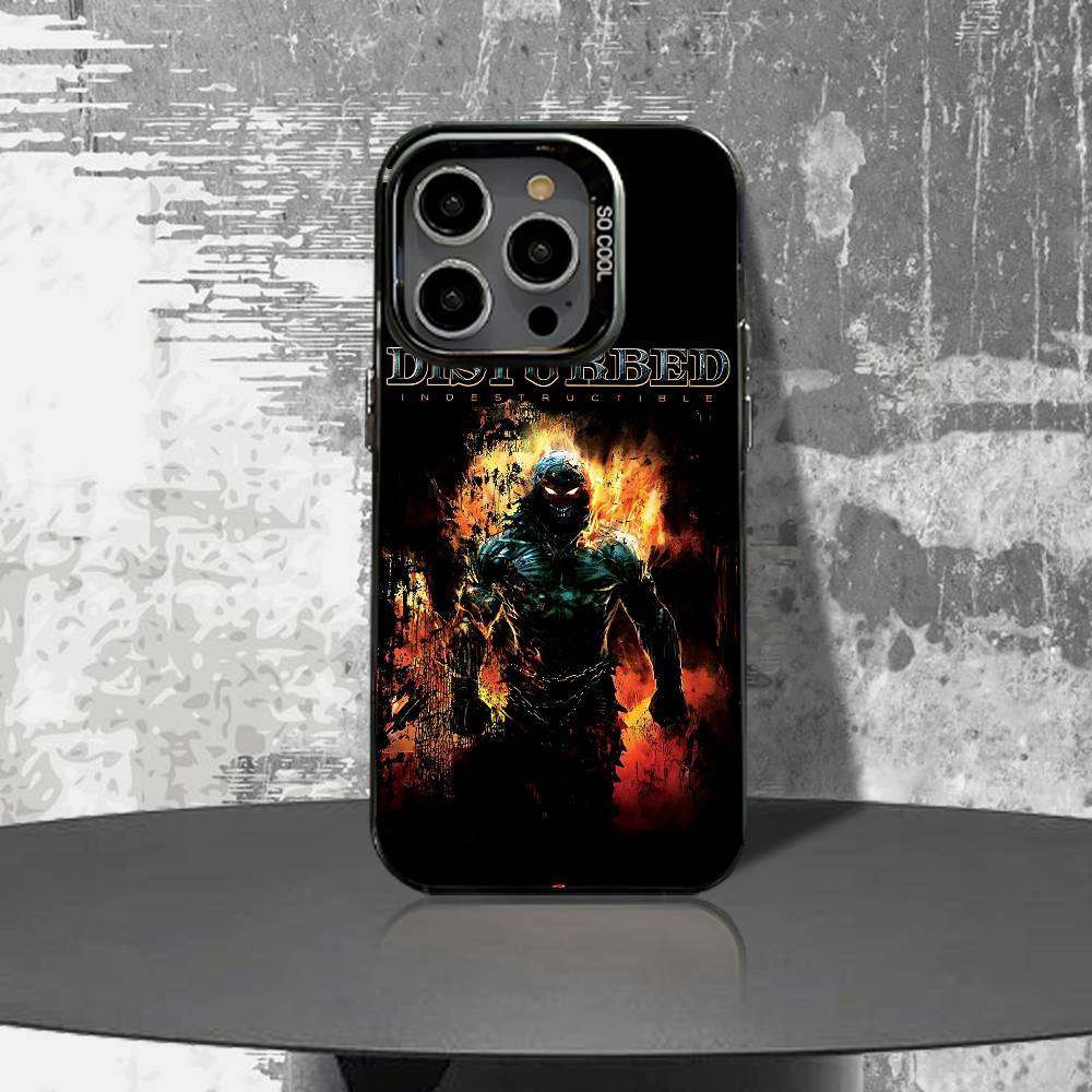 Heavy Metal Band-D-DisturBedS Phone Case For iPhone 17,16,15,14,13,12,11,Air,X,XR,Pro,Max,Plus Shockproof Matte Cover