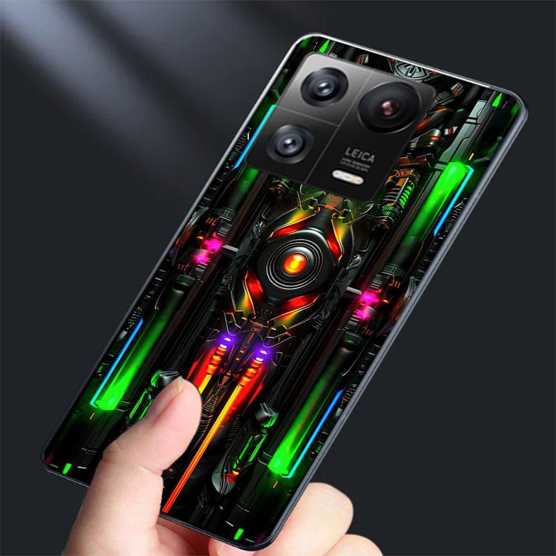 Супермощный чехол для телефона с механической энергией для Xiaomi Poco F7 Ultra X7 X6 M8 M7 M6 M4 M3 Pro X4 Mi 15 15T 14 14T 12T 12S 10T Pro 12
