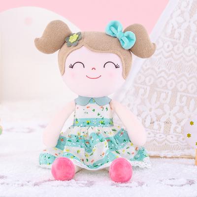 Мягкие игрушки Куклы-младенцы Плюшевые куклы Мечтающая девочка Подарки для детей Мягкие игрушки Подарок на день рождения девочки Весенняя девочка Зеленый