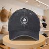 Mens Baseball Cap With Boat And Knot Pattern Adjustable Casual Hat For Autumn Seaside Vacation Unisex Couple Style