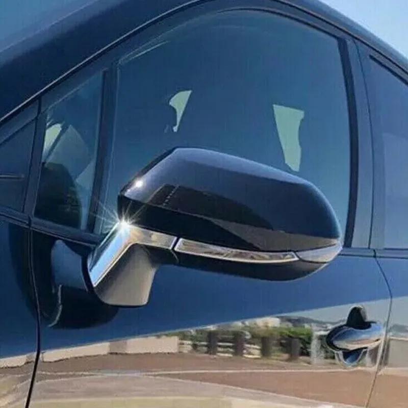 LHD For Toyota Corolla Chrome Car Rearview Side Mirror Trims Cover Strips Molding Decor Exterior