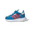 Originals Retropy F2 CF EL Velcro Sports Casual Non-Slip Wear-Resistant Lightweight Low-Top Walking Shoes Baby Shoes Blue Red GX9217