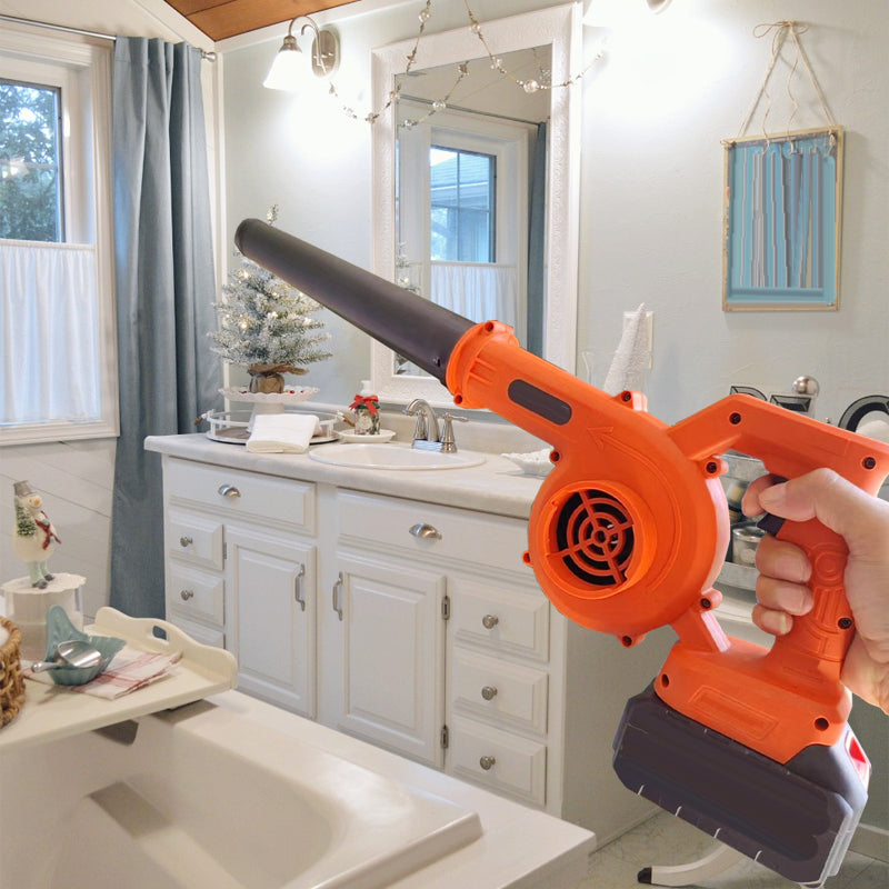 Бытовой беспроводной мощный перезаряжаемый воздуходув для пыли 21 В пылесос выдув воздуха пыль сад промышленный автомобиль дом компьютер