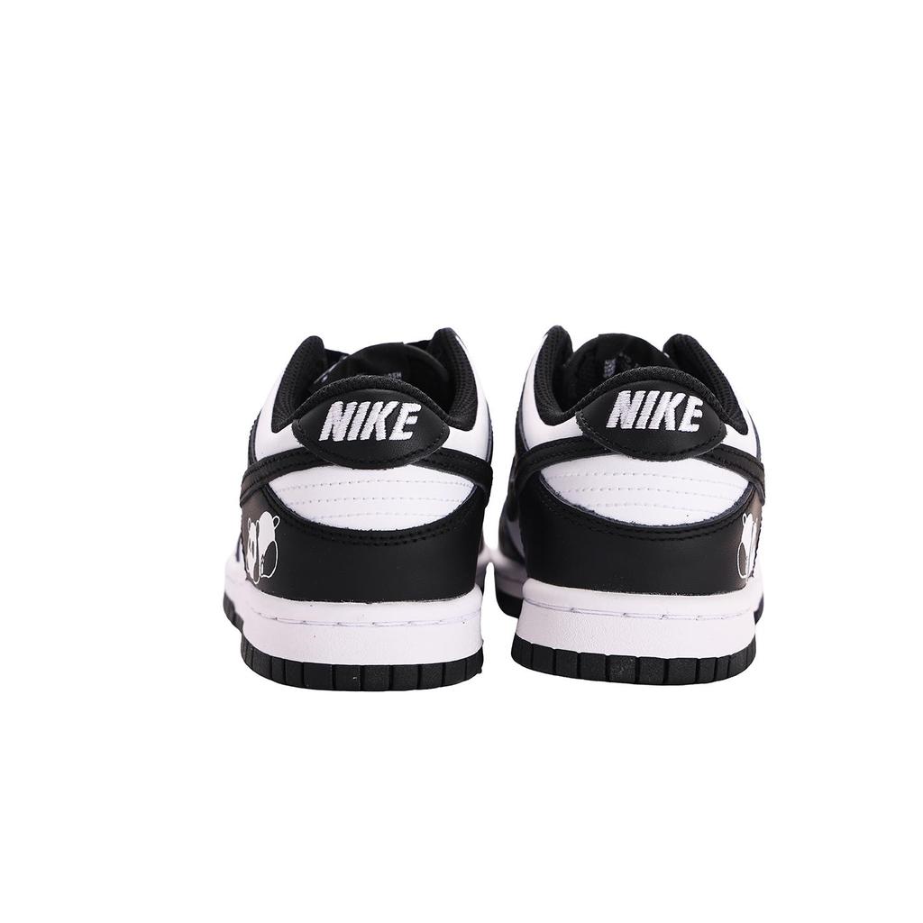 Nike Кроссовки для скейтбординга Dunk Coverage, нескользящие, низкие, унисекс, Белый Черный HF5441-100(Команда59-)