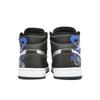 Jordan Air Jordan 1 Устойчивые к истиранию Устойчивые к истиранию Средние винтажные баскетбольные кроссовки Унисекс Серебряная змея Синий DQ8426-001(Команда400-)