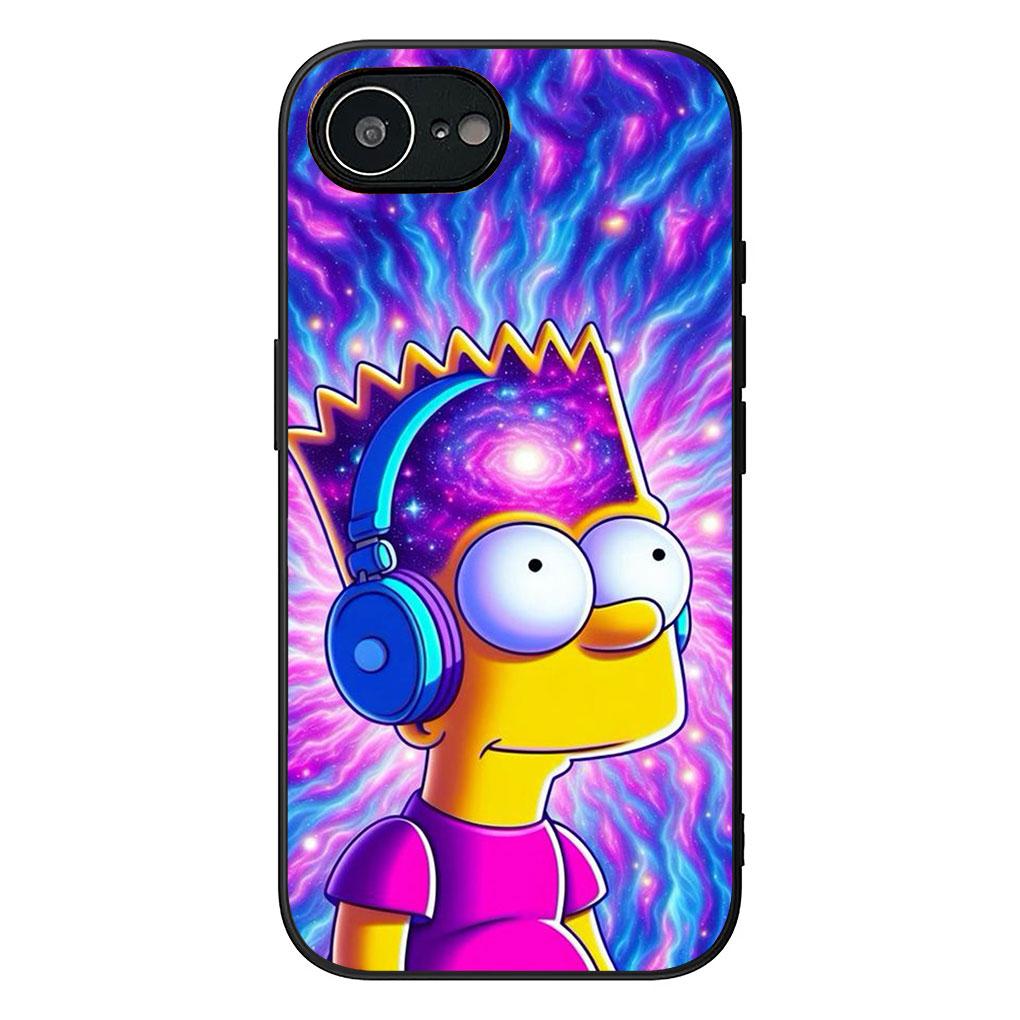 Чехол для телефона Motorola Moto Edge 70 60 Fusion NEO Pro G Stylus G56 G96 G52 G04 G05 20 Корпус Кейс S-Simpsons Comics Bart