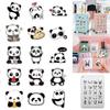 Мода DIY Водонепроницаемые ПВХ Граффити Наклейки Наклейка Животное Наклейки Панда Канцелярские товары