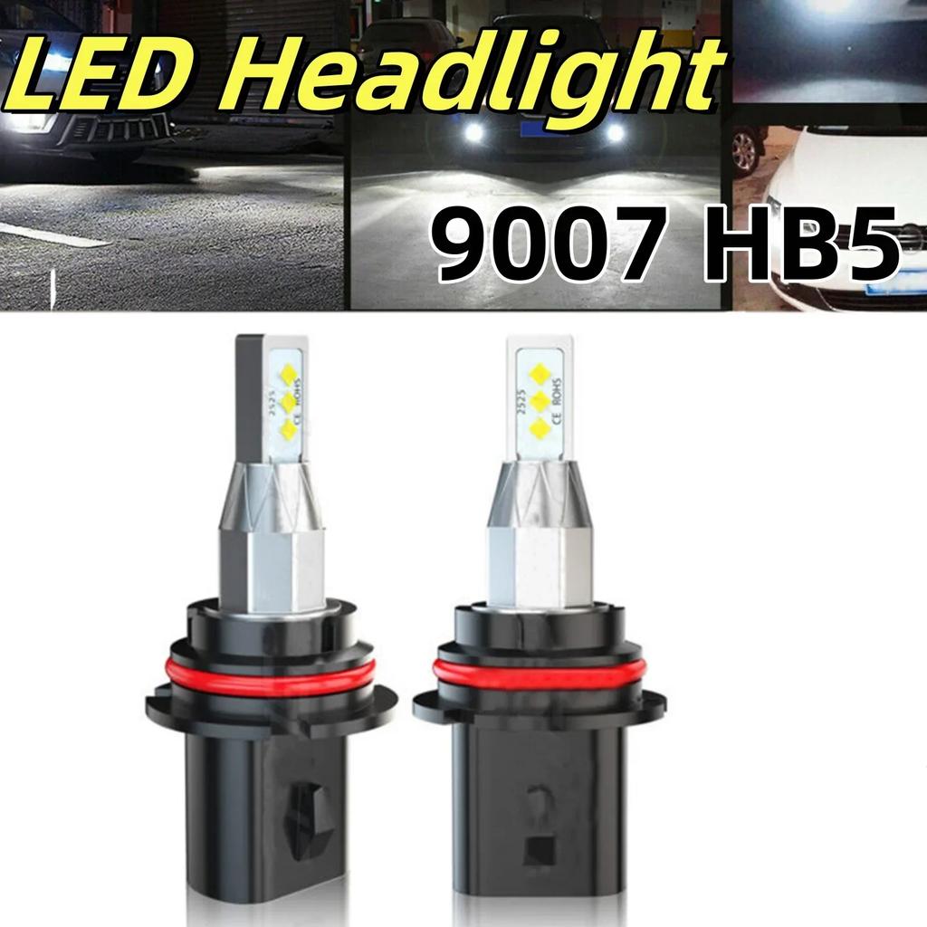 2x Автомобильный светодиодный фара 9007 9004 HB5 DC9-30V 150 Вт 12000 Лм 6000K IP68 Светодиодная автомобильная фара Лампа ближнего и дальнего света Аксессуары