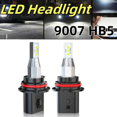 2x Автомобильный светодиодный фара 9007 9004 HB5 DC9-30V 150 Вт 12000 Лм 6000K IP68 Светодиодная автомобильная фара Лампа ближнего и дальнего света Аксессуары