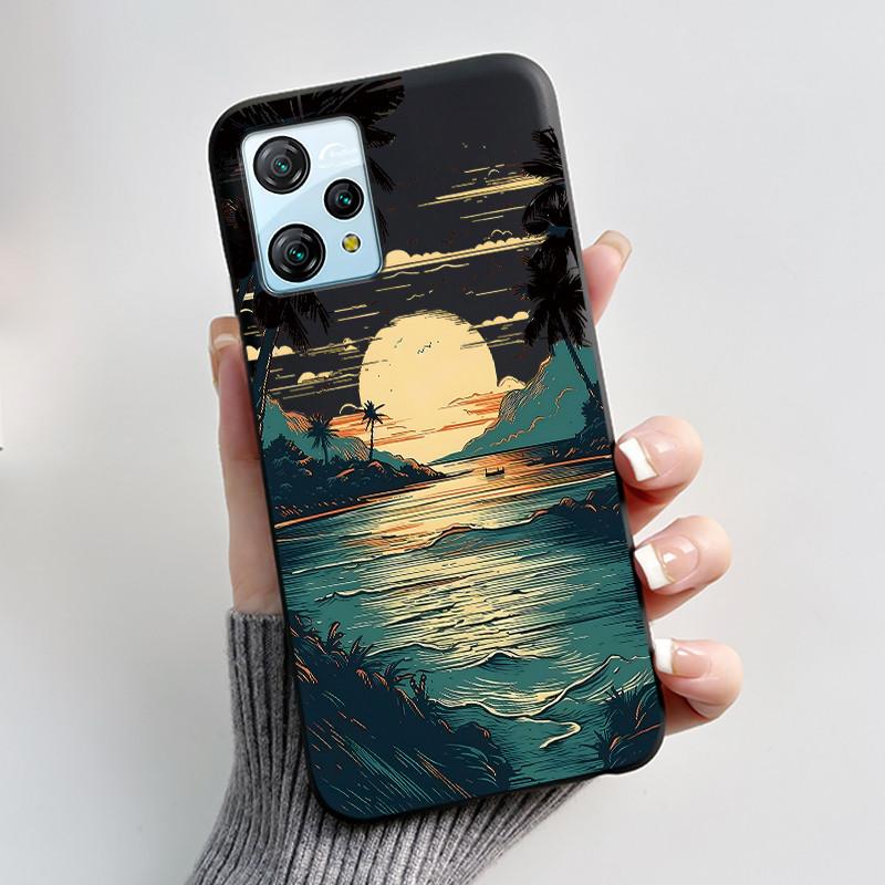 Для Blackview A53 Чехол Blackview A53 Pro Задняя крышка Роскошный Милый Любовь Кролик Забавный Черный ТПУ Мягкий Силикон Защитный Чехол для Телефона