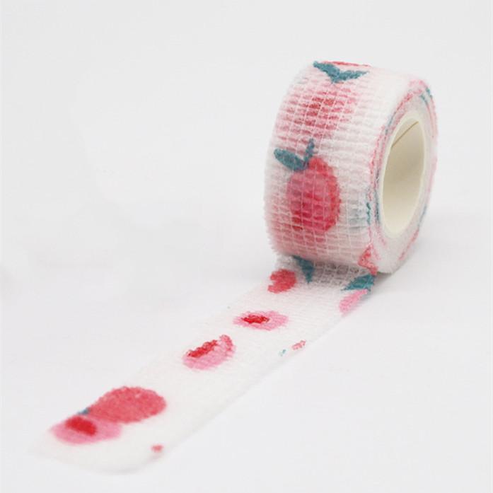 1 рулон самоклеющейся эластичной повязки, эластопласта, спортивной оберточной ленты, защитной ленты для кожи, повязок, повязок на раны, повязок для первой помощи