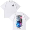 French Rapper PNL Le Monde Chico Album Graphic Tshirt Men Women Fashion Hip Hop Tshirt Short Sleeve  Cotton Casual T Shirts