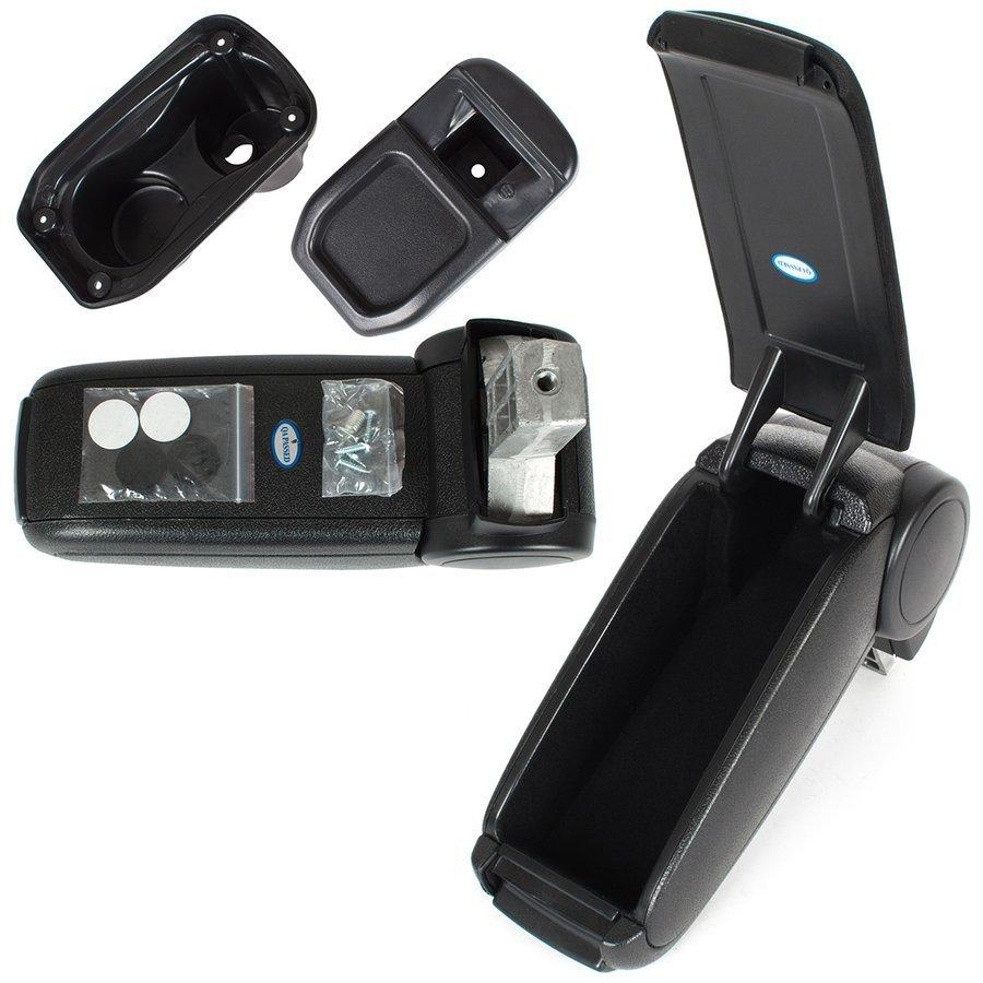 Citroen C-Elysse 2012- armrest set BLACK FABRIC + installation kit