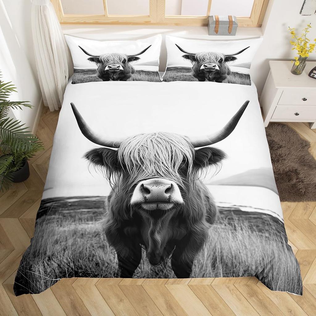 Erosebridal Ice Hockey Bedding Set Twin Hockey Player Duvet Cover for Kids Boys Girls Teens Juvenile Sports Game Comforter Cover Set Soft Mi