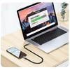 Быстрый USB Type C Папа-Папа Кабель для Зарядки 100 Вт Быстрая Зарядка 4K Видео Передача Данных для Планшетов Телефонов