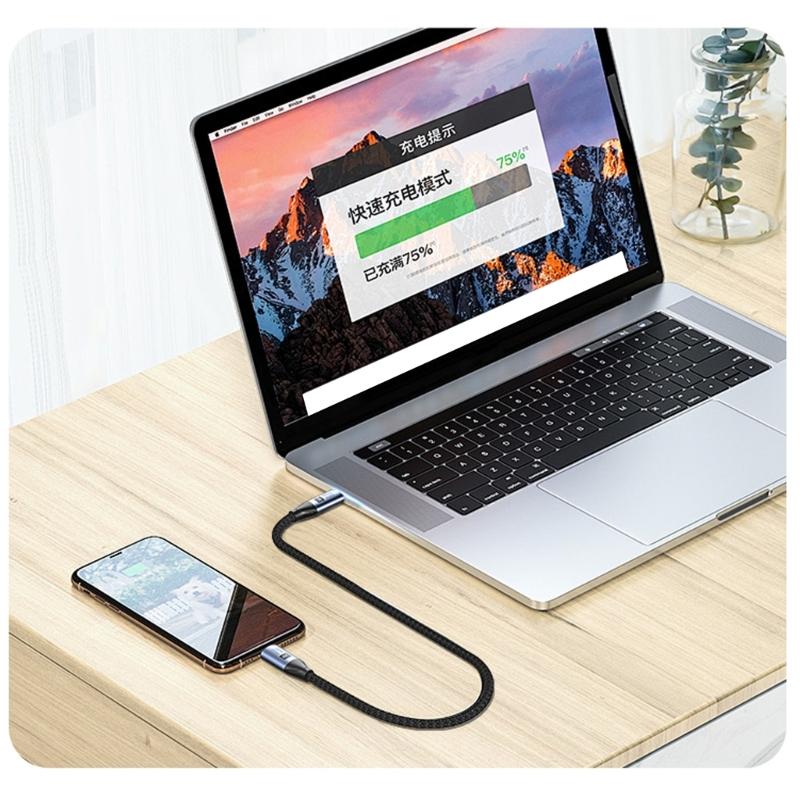 Быстрый USB Type C Папа-Папа Кабель для Зарядки 100 Вт Быстрая Зарядка 4K Видео Передача Данных для Планшетов Телефонов