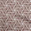 Cotton Flex Brown Fabric Geometric  Sewing Material Print Fabric By The Yard 40 Inch