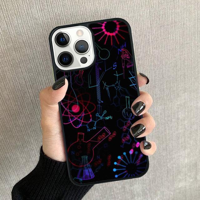 Science Biology Chemistry Phone Case For iPhone 17 Air 15 16 11 12 13 14 Pro Max Cover For iPhone 17 Air Max Plus Fundas