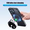 Universal Intelligent Mobile Phone Holder Magnetic Vacuum Adsorption Car Bracket 360° Rotation Double-Sided Adsorption Mount