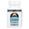 Chromium Picolinate, 200Mcg, 120 Tablets