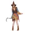 Women Wicked Scarecrow Costume Adult Halloween Straw Dress Kit