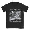 Летняя мода 2026 Модная футболка Мужчины Женщины Rage Against The Machine Футболка Хлопковые Топы Новинка Футболка с коротким рукавом и круглым вырезом Идея для подарка Футболка