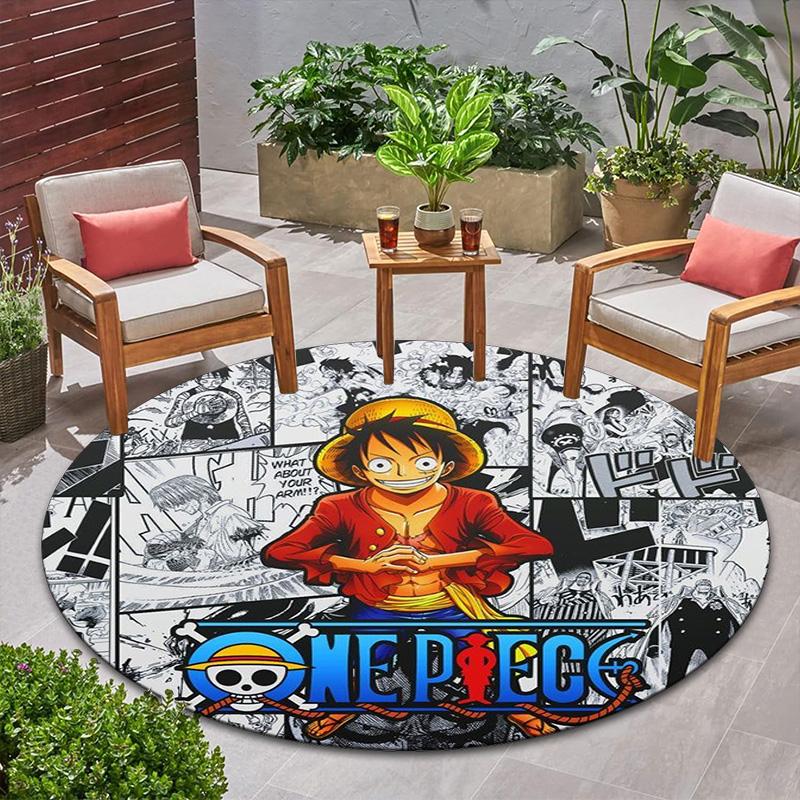 Милая Обезьянка D. Ковер Luffy из японской манги ONE PIECE мягкий, для дома, спальни, декора коврика для двери и противоскользящий ковер E9