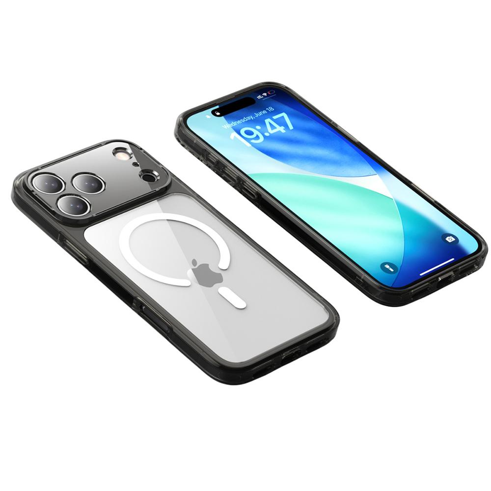 For iPhone 17 Pro Max Case Compatible with MagSafe Precise Cutouts TPU+PC Clear Phone Back Cover