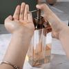 Многоразовый дозатор для дезинфицирующего средства для рук, нажимной контейнер для жидкого мыла, хрустальный флакон для лосьона, отель