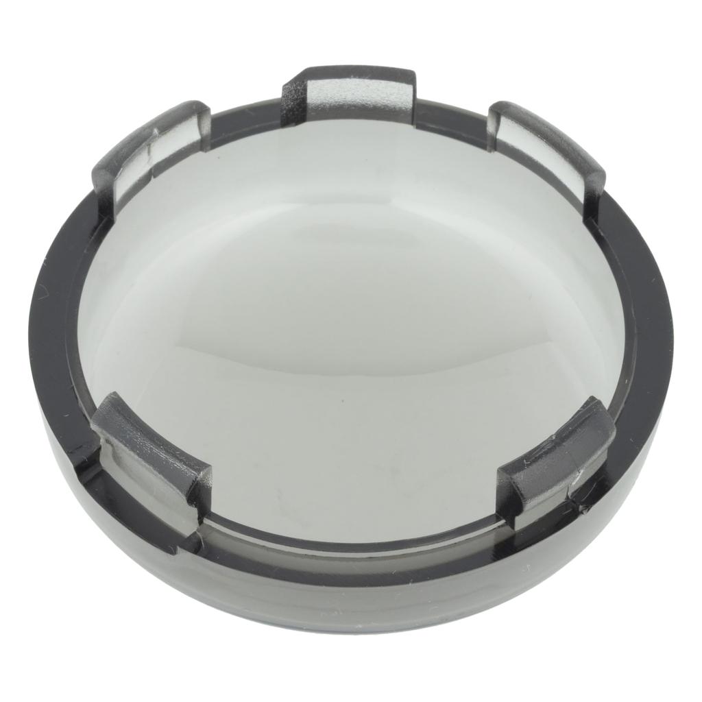Kijima HD-01268 Motorcycle Parts Turn Signal Lens Set, Bullet Type, Smoke, Set of 2
