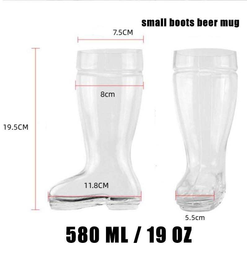 Стеклянная пивная кружка Das Boot объемом 47 унций, стекло без свинца, прочное и долговечное, подходит для пивных фестивалей, игр с мячом, патио, садов и т. д.