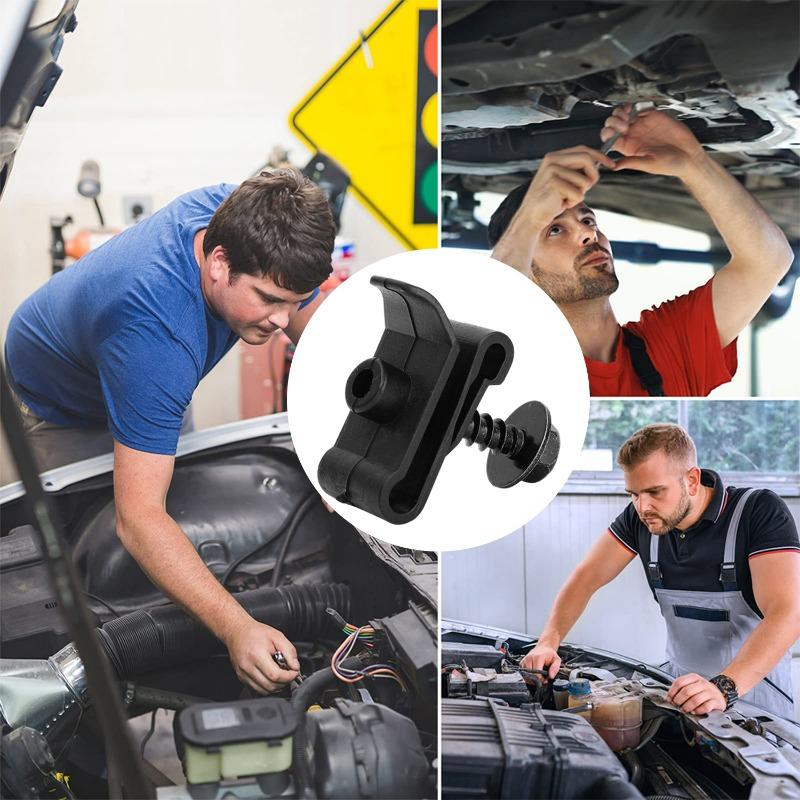 Металлический винт-заклепка U-образный зажим с винтом 90467-05114 для Toyota Camry RAV4 IS300 Бампер Крыло Нейлоновый зажим U-образная гайка