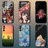 Чехол для телефона Megumin Anime K-KonoSuba Для Samsung Galaxy A13,A21s,A22,A31,A32,A52,A53,A71,A80,Мягкий черный корпус