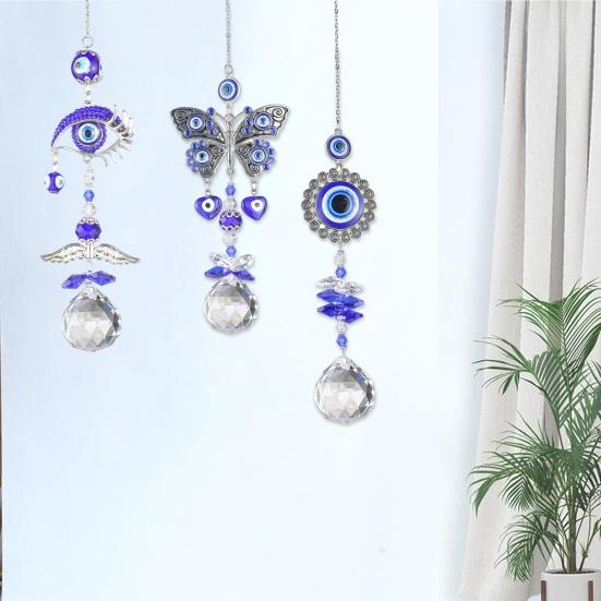 Подвесное украшение, красивые светоотражающие 3 вида стилей, искусственный кристалл, колокольчики, ловец солнца, подарок, товары для дома