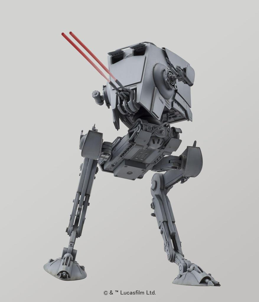 BANDAI SPIRITS Star Wars Plastic Model Package 1/48 AT-ST Color-coded (new Version)