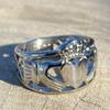 Luxury Recommendation, Classic Hand Holding Love Ring, Daily Versatile Jewelry Factory Direct Sales