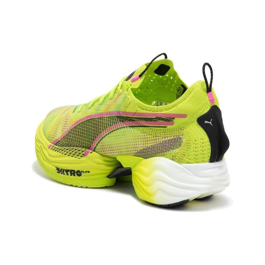 Puma Кроссовки Fast-R Nitro Elite 2 Lime Pow Poison Pink Мужские Зеленый Черный 309828-03
