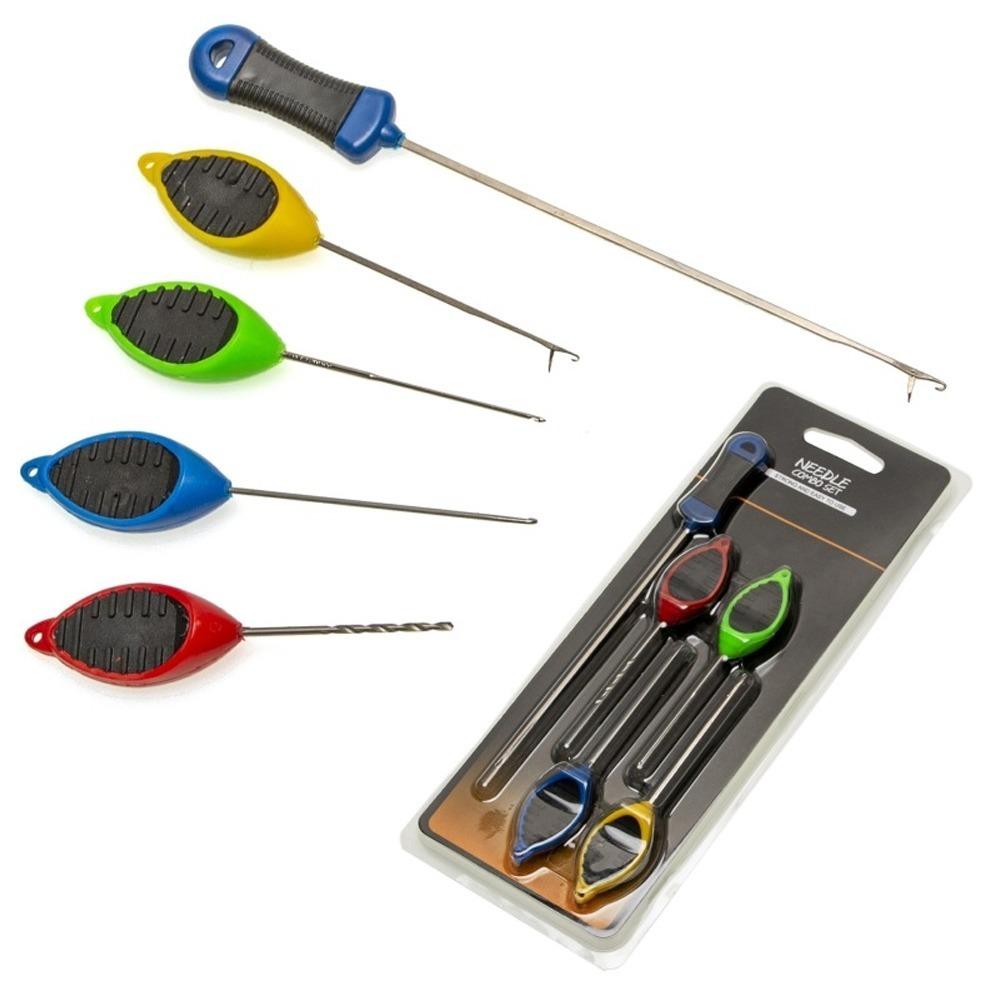 5PCS High Carbon Steel Carp Fishing Needle Easy Use Baiting Needle for Carp Fishing