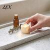 Electric Candles for Romantic Dinner 2Pcs LED Tealight Candles, Flameless Electronic Candle Lights, Battery Operated Flickering Indoor Decorative
