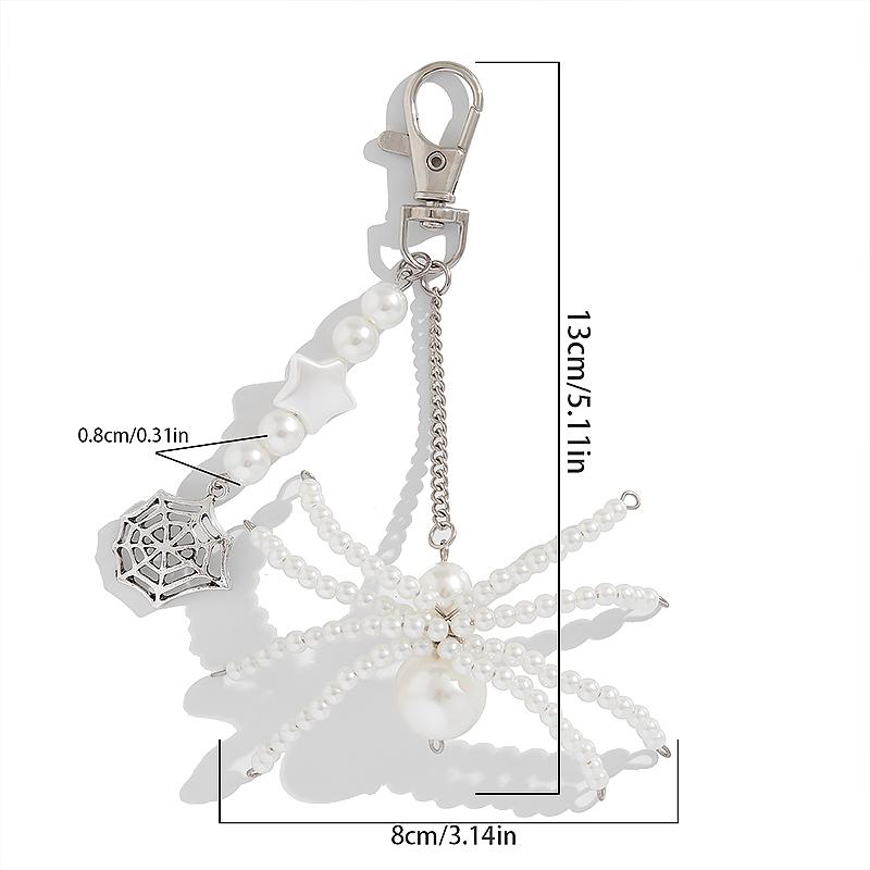 1 шт. паутина темный ветер большой паук паук брелок жемчужный брелок