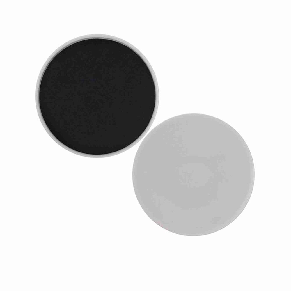 2PCS Non-Slip Exercise Sliding Discs Dual Sided Ab Pads Equipment Fitness Training