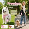 2 in 1 Portable Dog Water Bottle, Dog Water Bottles for Walking Travel, 285ML Stainless Steel Dog Drinking Bottle & Silicone Bowl