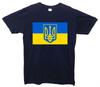 Футболка с принтом флага президента Украины
