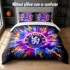 Дизайн Chelsea FC Постельное белье Комплект 1 пододеяльник + 2 наволочки Мягкое дышащее домашнее постельное белье