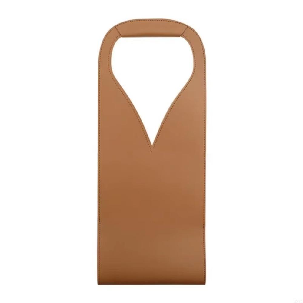 Single Bottle Holder Leather Wine Carrier Waterproof Beer Gift Bag Wine Tote Bridal Shower