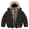 Supreme Парка GORE-TEX 2-в-1 Реверсивная Куртка с пуховым наполнителем 700 fill Черная