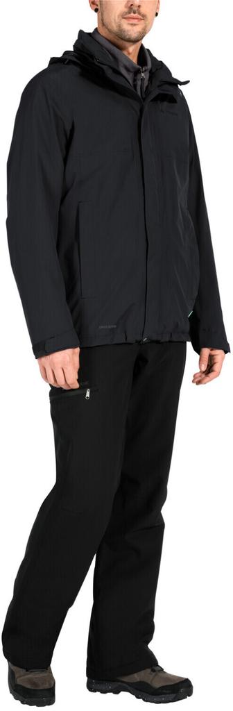 Куртка VAUDE мужская Rosemoor 3in1 Jacket черная