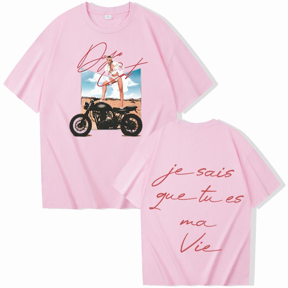Doja Cat Ma Vie Tour 2026 Tshirt Unisex Unisex Harajuku Short Sleeve Oneck Casual Shirt