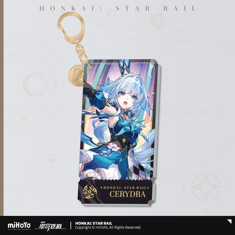 Sunsyea Honkai Star Rail Официальный мерч miHoYo Оригинальный Аутентичный Путь Гармонии Акриловый Стенд Значок Брелок Робин Сандей